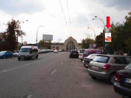 Ситилайт A в Киеве, 1.8x1.2  Петлюри вул., 32, біля автостанції "Київ", в сторону McDonald's, Центрального ж / д вокзалу фото 1