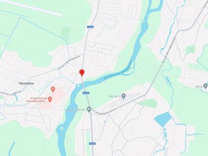 Билборд A в Ивано-Франковске, 3x6  Коновальця вул., міст, в'їзд в місто схема