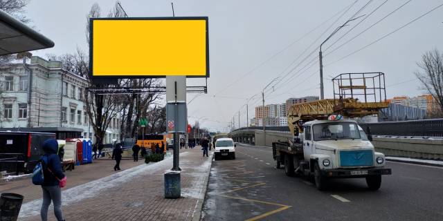 Билборд B в Киеве просп. Берестейський (Перемоги)., 88, з'їзд з вул. Данила Щербаківського (Щербакова), в центр фото 1