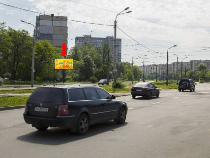 Билборд  в Киеве, 3x6  Симиренка вул., 5 - вул. Григоровича Барського, в сторону Вахтанга Кікабідзе вул. (Булгакова) фото 1