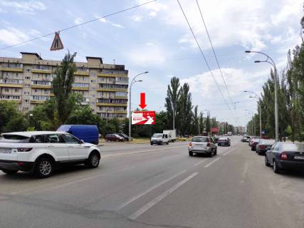 Билборд  в Киеве, 3x6  Героїв полку «Азов» вул. (Маршала Малиновського)., 38 - просп. Володимира Івасюка (Героїв Сталінграда)., в сторону ст.м. "Оболонь" фото 1