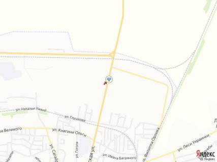 Билборд A в Владимир (Владимир-Волынский) Ковельська вул., біля військової частини, з центру схема