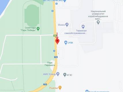 Ситилайт B в Николаеве Героїв Сталінграда пр., 9Т, зупинка "УДМТУ" схема