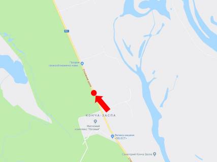 Билборд  в Киеве, 3x6  Столичне шосе, 500 м від Конча-Заспинська вул. (Генерала Матикіна), супермаркету "Велика Кишеня", до Києва схема