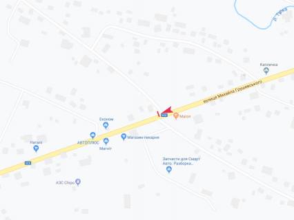 Билборд A в Заболотове, 3x6  смт Заболотів, Хмельницького вул. схема