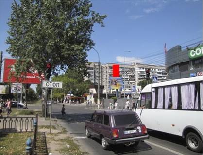 Бэклайт A в Николаеве Центральний пр. (колиш. Леніна пр.) - 3-тя Слобідська вул. (колиш. Дзержинського вул.), біля супермаркету "АТБ" фото 1