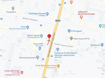 Ситилайт B в Николаеве Богоявленський просп. (Жовтневий просп.)., 319 - Корабелів вул., 14 схема