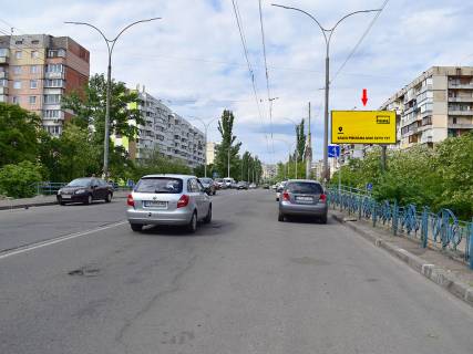 Билборд A в Киеве, 3x6  Йорданська вул. (колиш. Гавро вул.), 4, в сторону вул. Архипенка (колиш. М. Залки), ст.м. "Оболонь" фото 1