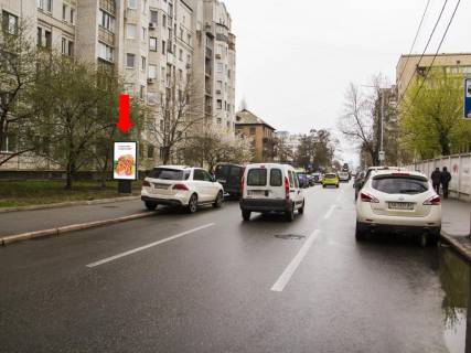 Ситилайт  в Киеве, 1.8x1.2  Межигірська вул, 43 - вул. Оболонська, в сторону ст. м. "Тараса Шевченка" фото 1