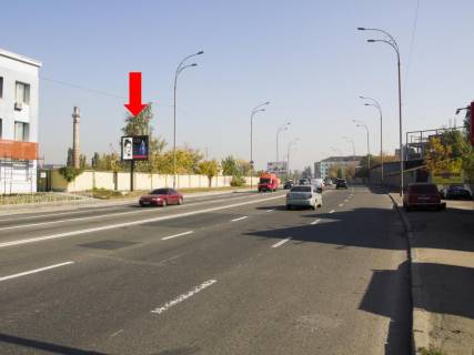 Беклайт  у Києві, 2.3x3.14  Набережно-Лугова вул. - вул. Межигірська, в центр Фото 1