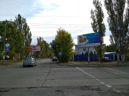 Билборд A в Бердянске Европейская ул. - Волонтеров ул. фото 1