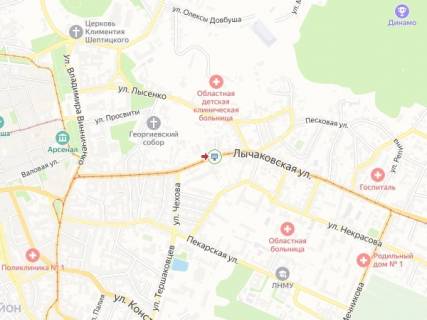 Scrolller, Scroll A in Lviv Licakivs'ka st., 37, navproti - 255316 scheme