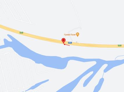 Билборд B в Новоселовке, 3x6  Траса М-30, Дніпро-Павлоград, біля с. Новоселівка, в сторону Дніпра схема
