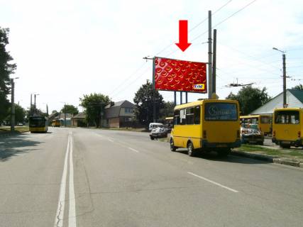 Билборд A в Кропивницкий (Кировоград), 3x6  Героїв-земляків вул. (Короленка). / Осипенка вул., стадіон АРЗ, 4-а міська лікарня, АЗС "ОККО", в центр фото 1