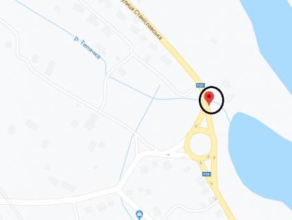 Билборд B в Городенке, 3х6  м.Городенка (вїзд в місто з Ів.-Франківська, перед кільцем) ст.Б схема