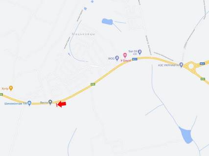 Білборд, Бігборд (Борд)  B у , , 3x6  Виїзд на Львів (азс Веста, М12) схема