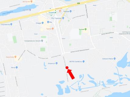 Призма  в Киеве, 3x6  Григоренко пр. 40, роздільник, навпроти супермаркетів "Епіцентр", "Metro", в сторону ст.м. "Позняки" - 446125 схема