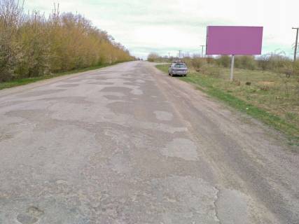 Білборд, Бігборд (Борд)  A у Гусятині, 3x6  смт Гусятин, на Личківці Фото 1