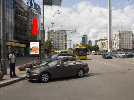 Ситилайт  в Киеве, 1.8x1.2  Галицька площа (Перемоги пл.)., 3, біля універмагу "Україна", в сторону Повітрофлотського мосту фото 1