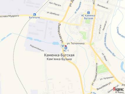 Билборд A в Васильевке Львівська вул., навпроти автостанції "Кам'янка-Бузька" схема