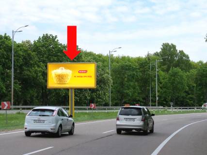 Бэклайт A в Киеве, 3x6  Траса Київ-Бориспіль, роздільник, в бік а/п Бориспіль фото 1