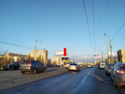 Билборд  в Киеве, 3x6  просп. Червоної Калини (Володимира Маяковського). 31 - вул. Драйзера, на круговій розв'язці, в сторону Лифаря вул. (Колиш. Сабурова) фото 1