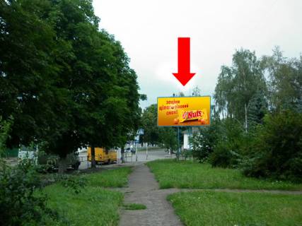 Billboard  in Zhytomyr, 3x6  Ukrainki st., 36 / Pokrovs'ka st. (kol. Sorsa st.), bila hlibzavodu No1 Photo 1
