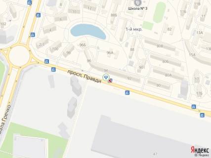 Призматрон, Призма A у Києві просп. Європейського Союзу (Правди)., 94, в сторону вул. Івана Виговського (Маршала Гречка) - 247597 схема