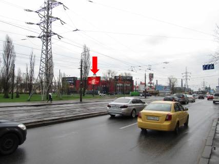 Билборд  в Киеве, 3x6  Гната Хоткевича вул. (Червоногвардійська). - просп. Леоніда Каденюка (Гагаріна), біля ТРЦ "Проспект", супермаркету "Ашан", на світлофорі, в сторону пр. Гагаріна фото 1
