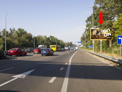 Билборд A в Киеве, 3x6  просп. Берестейський (Перемоги). - вул. Зв'язківців, поворот на ЖК "Чайка", з центру фото 1