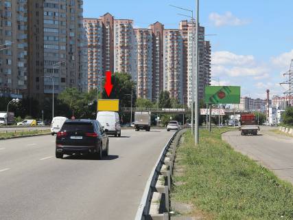 Видеоборд A в Киеве, 3x6  Саперно-Слобідська вул., 26, навпроти супермаркету "Leroy Merlin", на світлофорі, в бік пл. Деміївської - 303840 фото 1