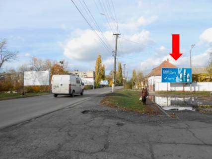 Билборд A в Берегово, 3x6  Мужайская вул., виїзд з боку м. Виноградів фото 1