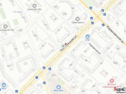 Призма A в Киеве Тростянецька вул., 7, в сторону Ревуцького вул. - 322716 схема