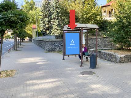 Ситилайт A в Киеве, 1.8x1.2  Січових Стрільців (кол. Артема) вул., 44, зупинка "вул. Гоголівська" фото 1