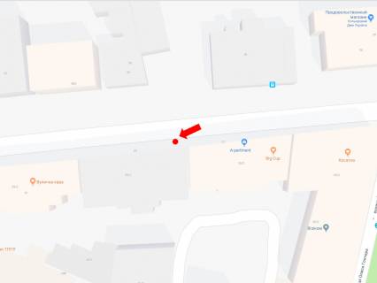 Ситилайт B в Киеве, 1.8x1.2  В. Житомирська вул., 29, в сторону пл. Львівська схема
