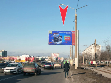 Білборд, Бігборд (Борд)  A у Харкові, 3x6  Тракторобудівників пр., 92, з центру Фото 1
