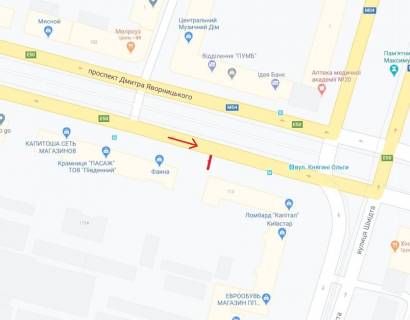 Ситилайт  в Днепр (Днепропетровск) Яворницкого пр. (бывш. Маркса пр.), 113 схема