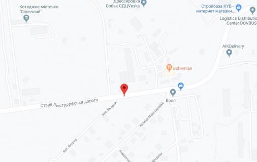 Билборд B в Одессе Стара Люстдорфська дорога - Якорная вул. схема