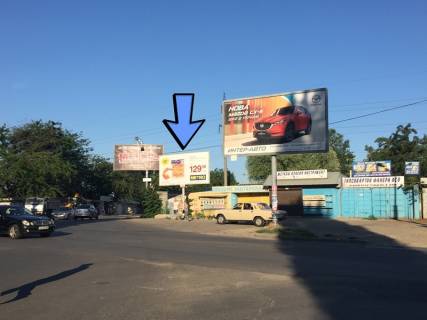 Билборд  в Одессе, 3x6  Вільямса вул. - Сім’ї Глодан вул. (Ільфа і Петрова)., з центру фото 1