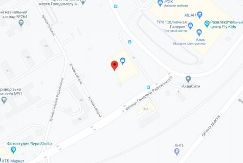 Видеоборд A в Кривом Роге Соборна вул., 4, ТЦ "ДАСК", прайс за ролик 10 сек, 1 вихід / 5хвилин c 9:00 до 21:00. Розрахунок інших параметрів уточнюйте у менеджера. - 292425 схема