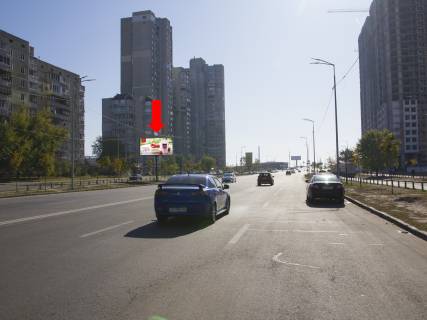 Білборд, Бігборд (Борд)   у Києві, 3x6  Ревуцького вул. 35, в сторону ст.м. "Харківська", пр. Бажана Фото 1