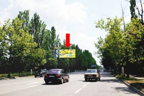 Білборд, Бігборд (Борд)   у Херсоні, 3x6  Миколаївське шосе, біля готелю "Нон-Стоп", в центр (флажок) Фото 1