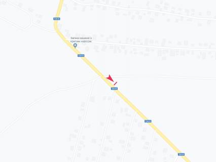 Билборд B в Суховерхове, 3x6  с. Суховерхів, Центральна вул., виїзд у бік Кіцмані схема