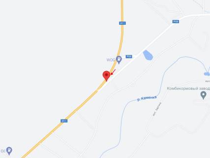 Билборд B в Софиевке, 6х3  Н-11, км 53+984 (ліворуч), В'їзд до смт Софіїівка, рух до м. Кривий Ріг схема