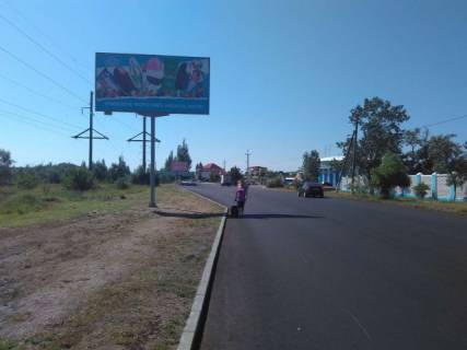 Билборд B в Бердянске Макарова ул., Коса Дельфинарий, въезд фото 1