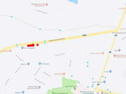 Билборд  в Киеве, 3x6  Велика Кільцева дорога, 1 км. до Мінського пр. схема