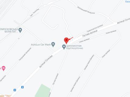Билборд A в Самар (Новомосковск), 6х3  вул. Сучкова, в районі буд. №68 схема