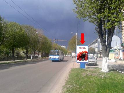 Ситилайт  в Житомире, 1.8x1.2  Вітрука вул., 9В, біля супермаркетів "Олді","Ельдорадо" фото 1