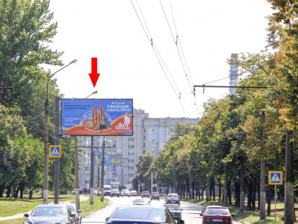 Білборд, Бігборд (Борд)  B у Харкові, 3x6  Гвардійців-Широнінців вул., 18, в центр Фото 1