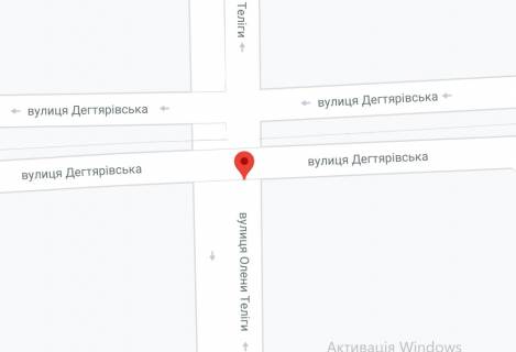 Billboard A in Kyiv Teligi st. - Degtarivs'ka st., v storonu st.m. "Dorogozici". Montaz + demontaz oplacuet'sa okremo, vartist' robit dorivnue vartosti dop. zmini suzetu scheme